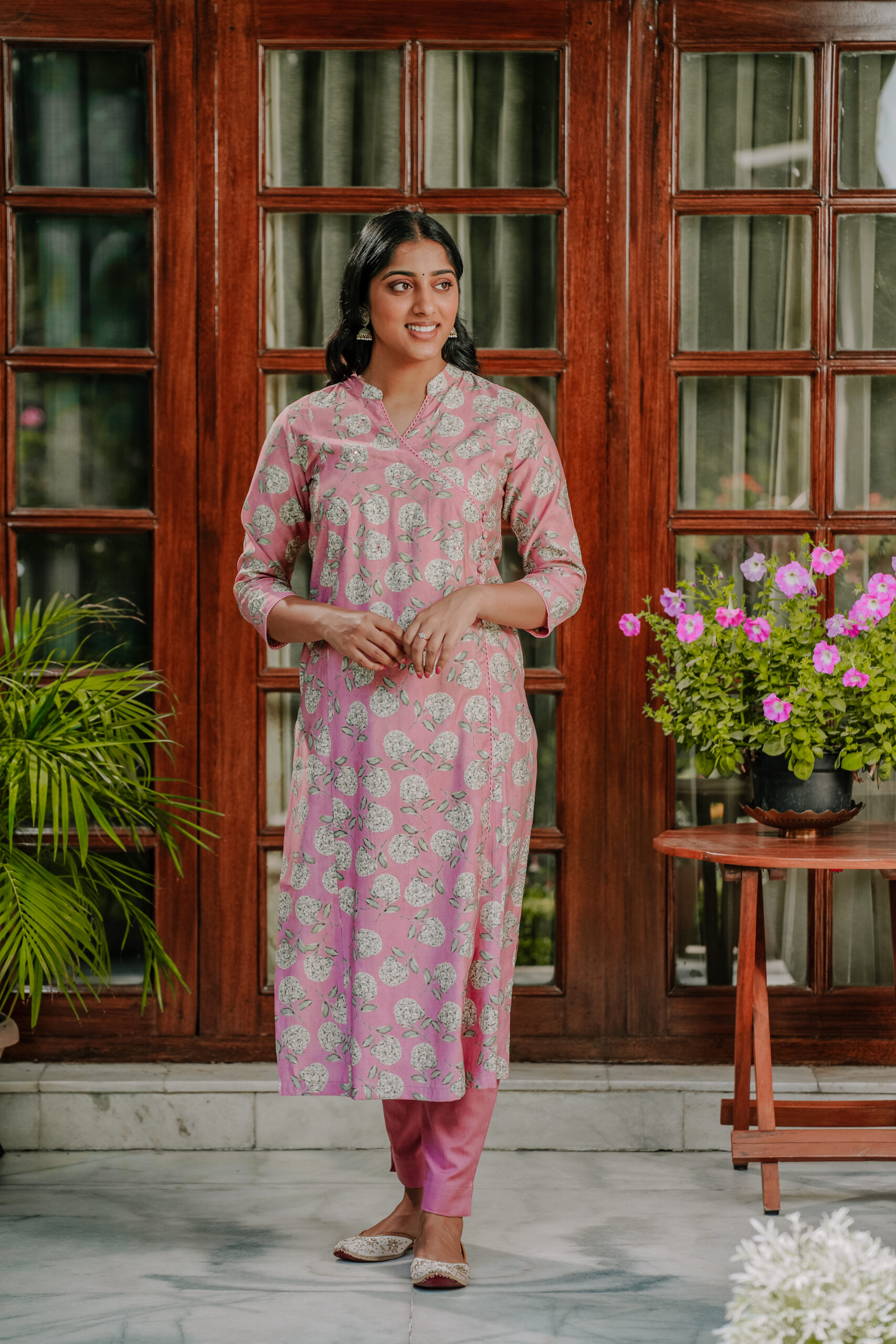 Hydrangea Bloom Pink Suit - Image 2