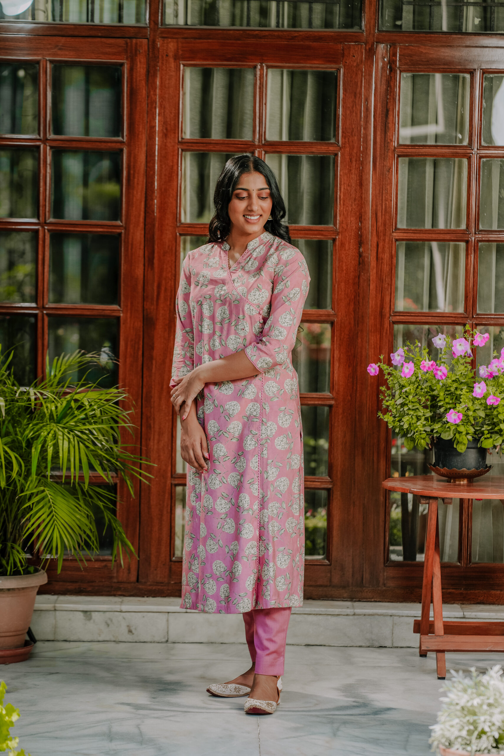 Hydrangea Bloom Pink Suit